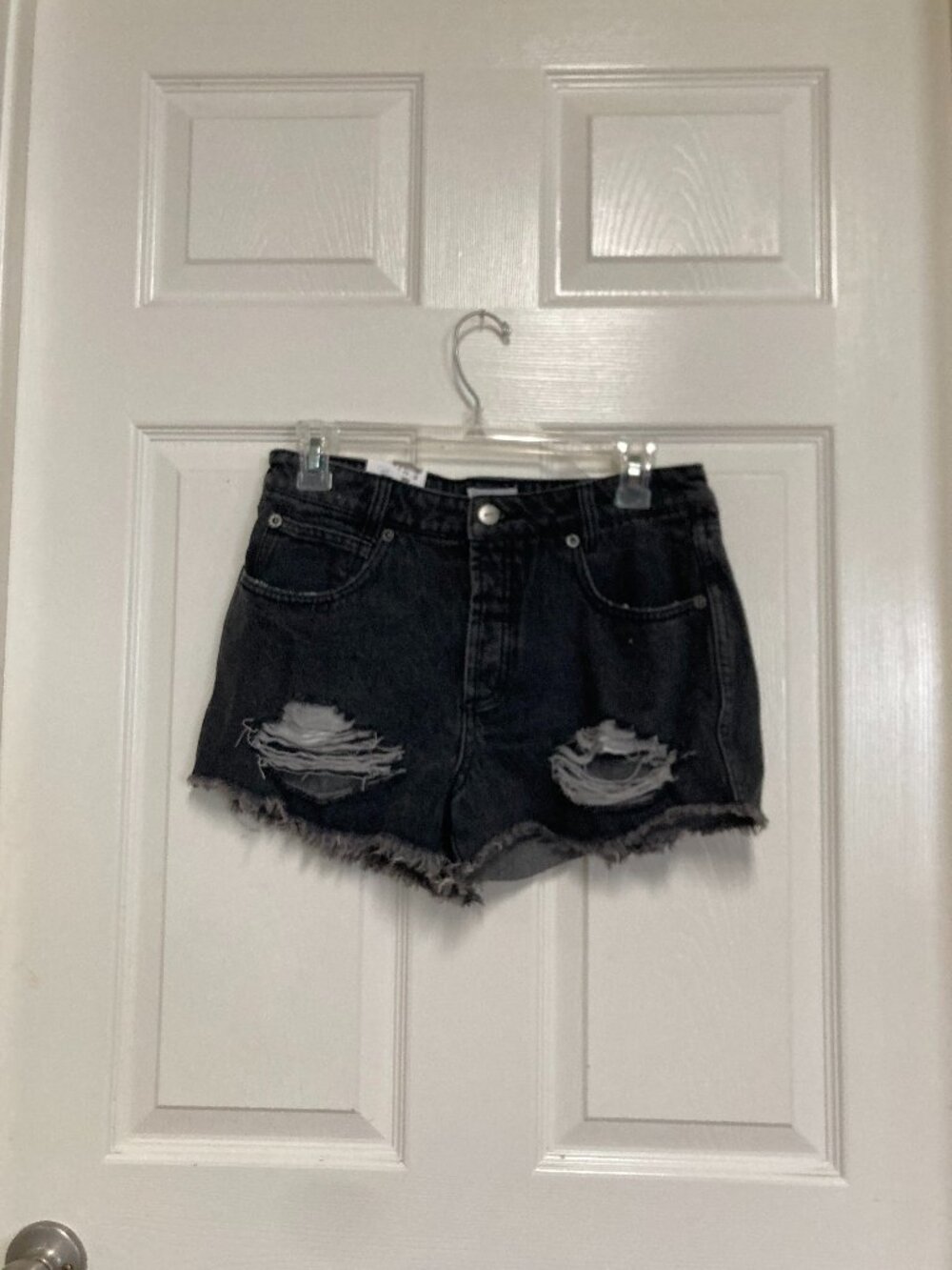 RVCA The boyfriend Denim short Slouch black size 27 women's